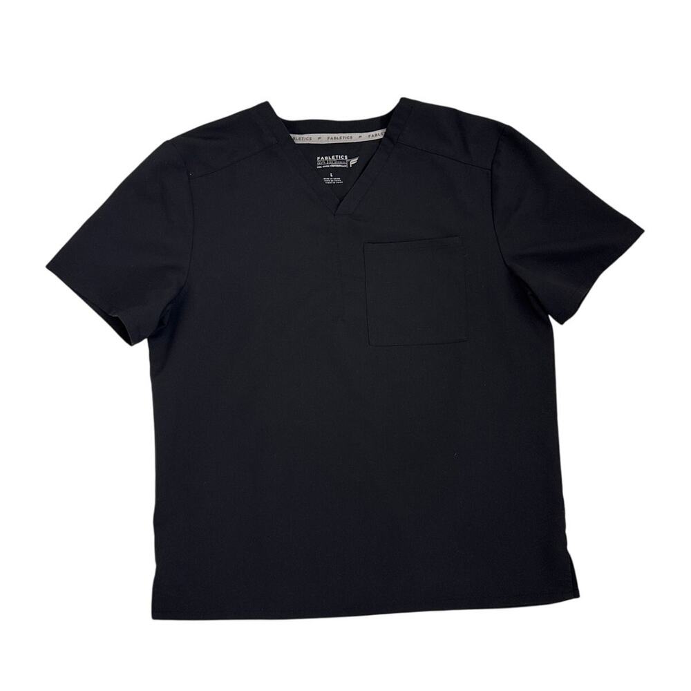Fabletics Scrubs Helix 1-Pocket Scrub Top Motiontech Shirt Men's Large